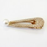 7442-card-con-2-pz-beccuccio-trangolo-oro-con-strass-e-perla