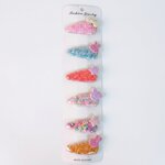 7425-card-con-6-pz-clic-clac-triangolo-trasparente-con-corallini