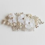 7307-pettine-argento-cm-13-con-fiore-organza-strass-e-perle