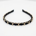 9893-cerchio-raso-nero-cm-1-con-inserto-catena-oro