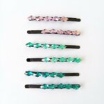 808171-card-con-6-pz-mollette-nere-cm-6-con-pietre-color-verde