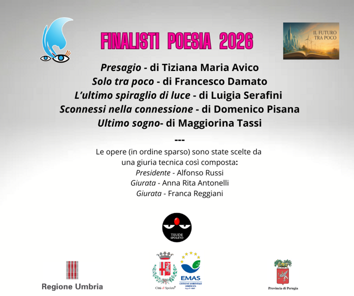 finalisti poesia 2026