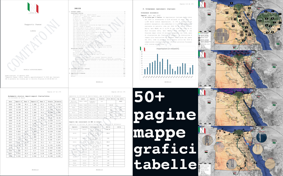 Modello Analisi Libia 50 pagine mappe grafici tabelle Comitato INI