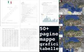Modello Analisi Libia 50 pagine mappe grafici tabelle Comitato INI