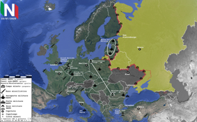 Mappa Geopolitica Libia Italia Mediterraneo Cavi Comitato INI