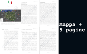 Modello Celere Libia 5 pagine mappa Comitato INI