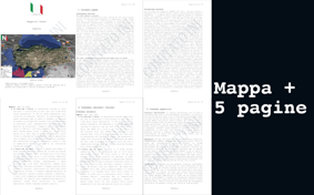 Modello Celere Libia 5 pagine mappa Comitato INI