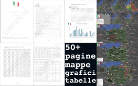 Modello Analisi Libia 50 pagine mappe grafici tabelle Comitato INI