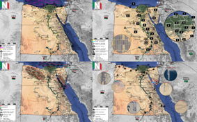 Mappa Comparativa evoluzione Libia Comitato INI