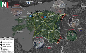 Mappa Militare Libia Comitato INI