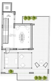 Pianta Piano 6° (Attico) Progetto B1