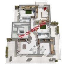 Spaccato 3D Appartamento Piano Tipo Progetto F1 Spaccato 3D Appartamento Piano Tipo Progetto F1
