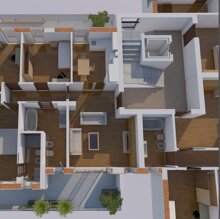 Spaccato 3D Appartamento Tipo A Ipotesi C1 Spaccato 3D Appartamento Tipo A Ipotesi C1