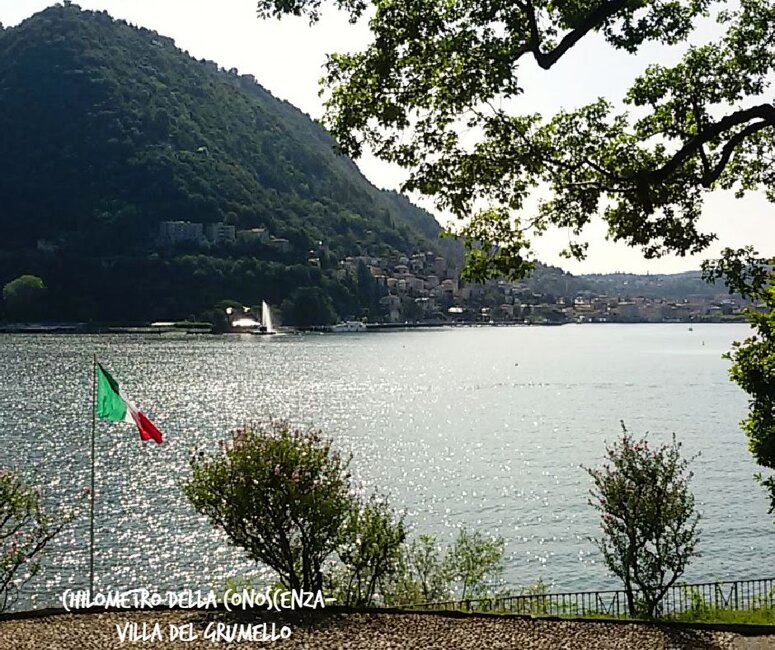 Villa del Grumello: chilometro della conoscenza Villa del Grumello: chilometro della conoscenza