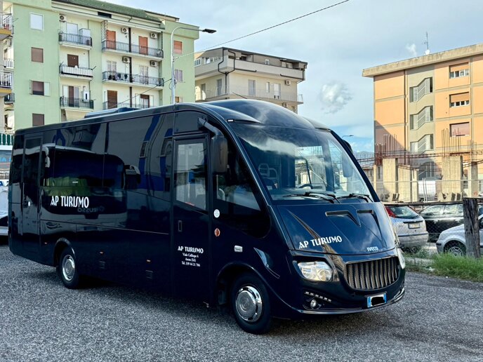 frontale bus nero frontale bus nero