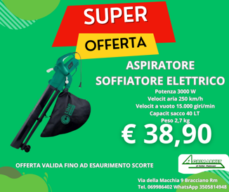 aspiratore soffiatore c line