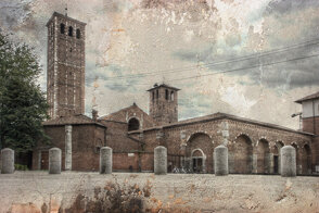 Basilica Di Sant'Ambrogio Nuove Vedute di Milano: Basilica Di Sant'Ambrogio © 2014