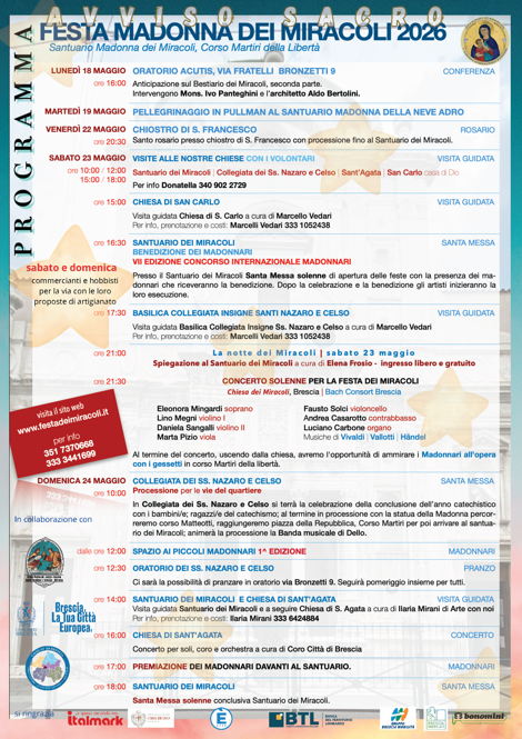 programma completo miracoli 2026-2 programma completo miracoli 2026-2