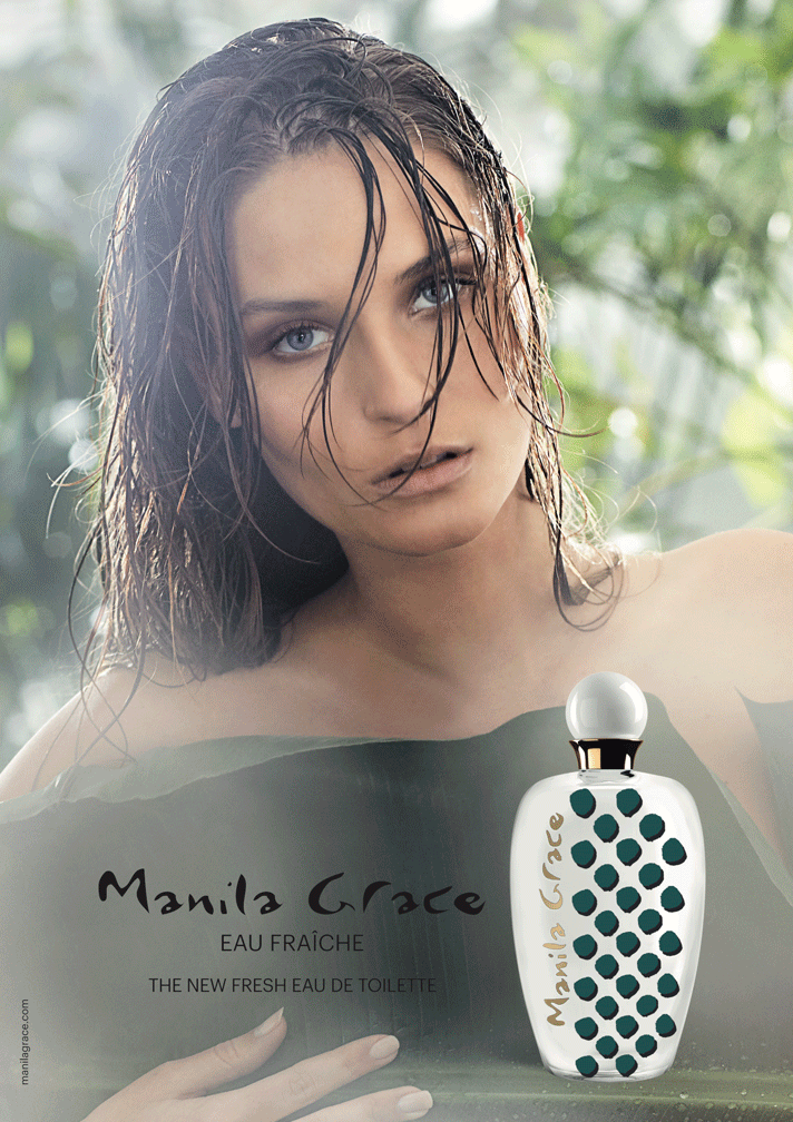 CAMPAGNA PUBBLICITARIA MANILA GRACE Eau Fraiche