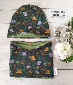 set-cappellino-e-scaldacollo-primavera-autunno-versione-animali-della-savana