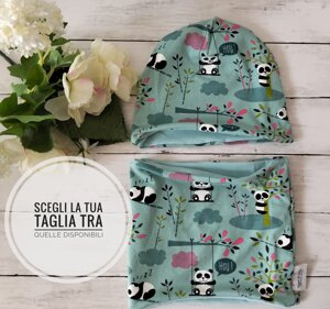 set-cappellino-e-scaldacollo-primavera-autunno-versione-panda-in-altalena