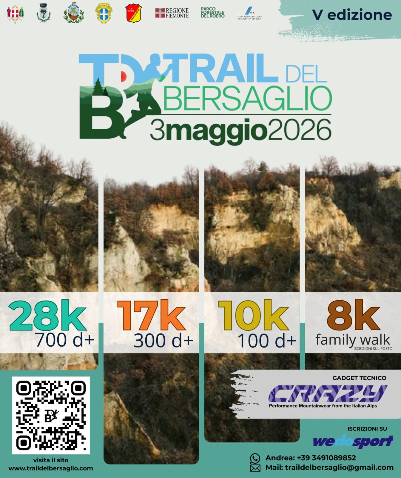 Trail del bersaglio 3 maggio 2026