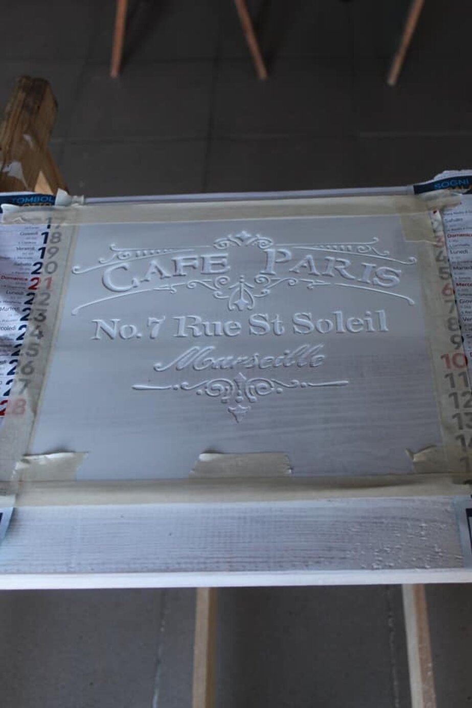 Applicazione stencil Applicazione stencil