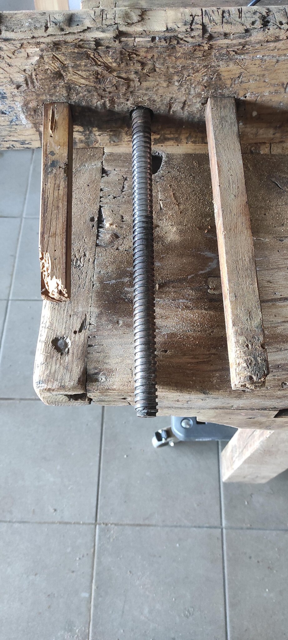 Guide morsa danneggiate Guide morsa danneggiate