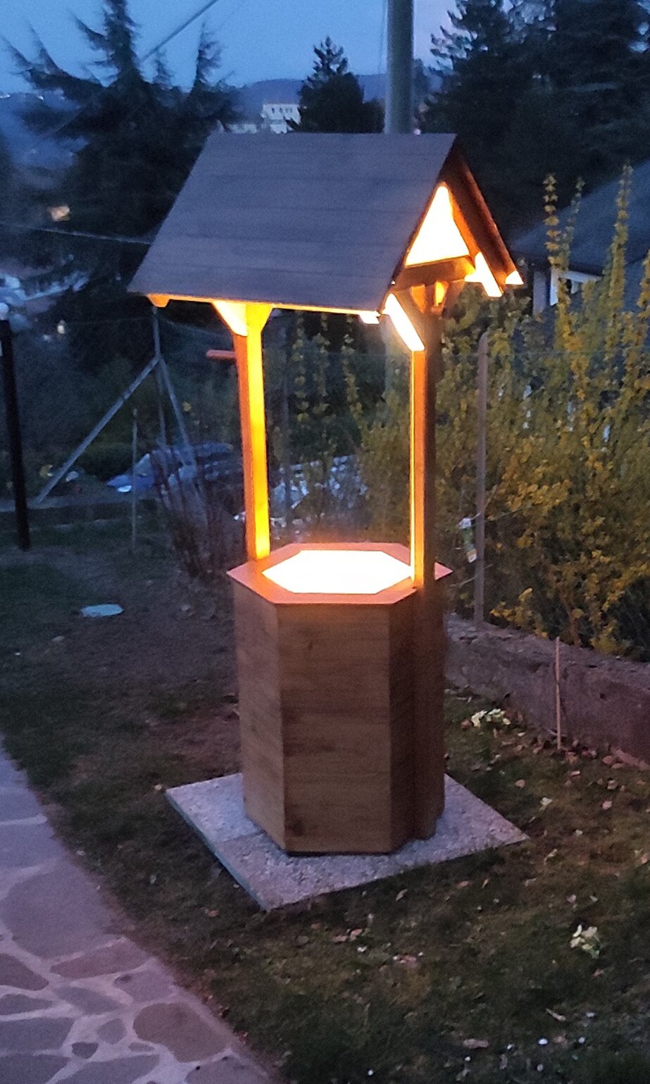 Installazione luce interna con crepuscolare Installazione luce interna con crepuscolare