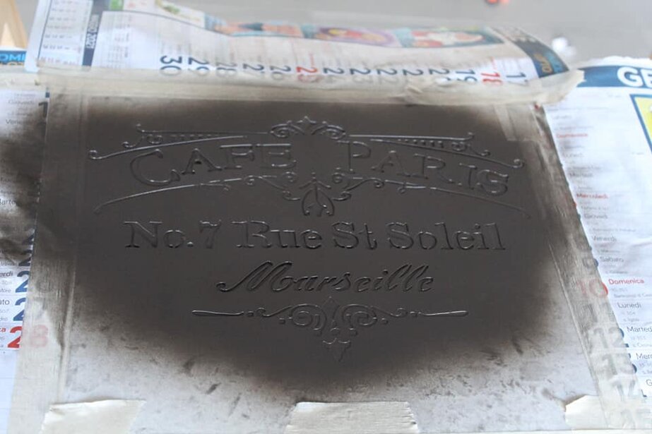 Verniciatura stencil Verniciatura stencil