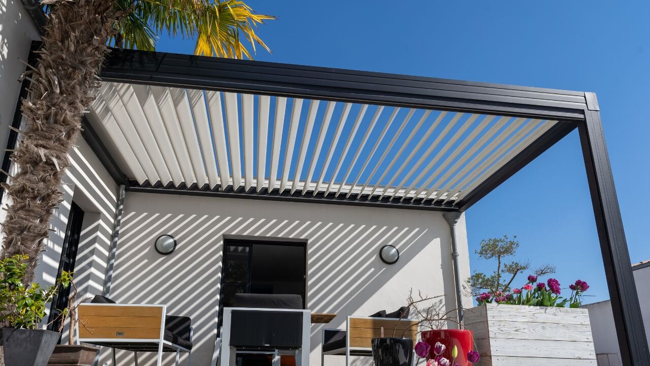 Pergola bioclimatica o veranda