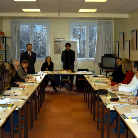 Parigi, stage progetto Master Valutazione finale di uno dei tre gruppi di allievi italiani a Parigi