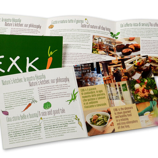 EXKi - Restaurant cafè Brochure istituzionale