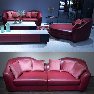 RUBY Leather sofa