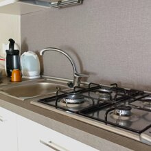 Cucina accessoriata