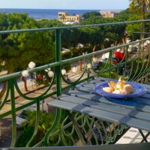 Vista dal balcone