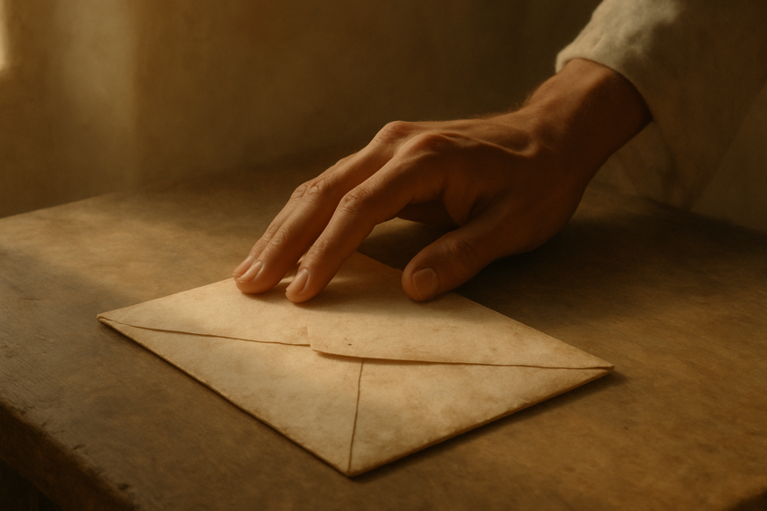 20250724_1140_sacred envelope moment_simple_compose_01k0y08hdjekdtygvpjqe9645c