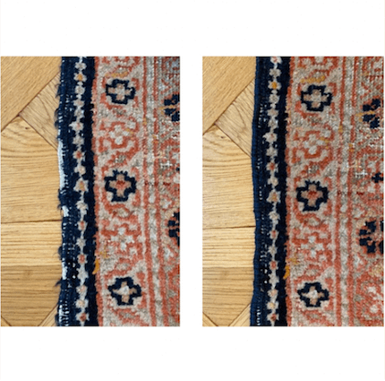 Reintegrazione del borlotto di un tappeto Sultanabad, fine XIX secolo