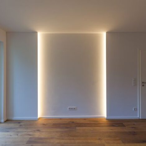 Parete in Cartongesso con Portale retro Illuminato a Led, Milano, Legnao, Como, Varese-Gama Milano