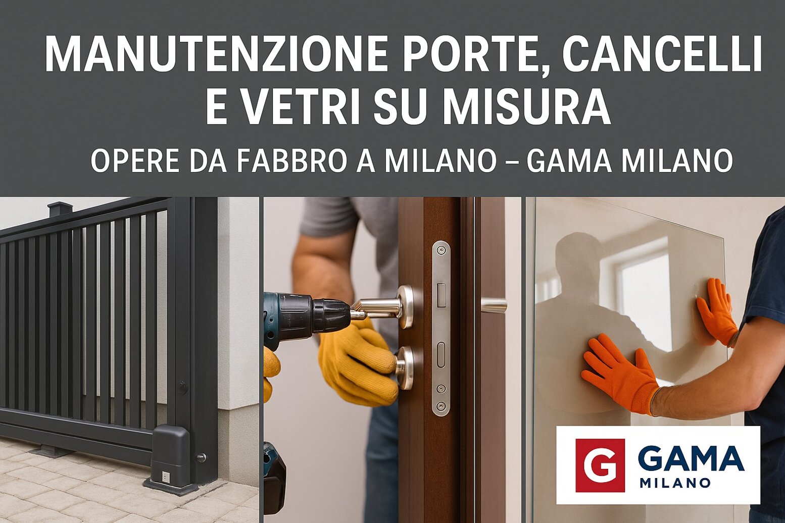 Fabbro a Milano-Gama Milano