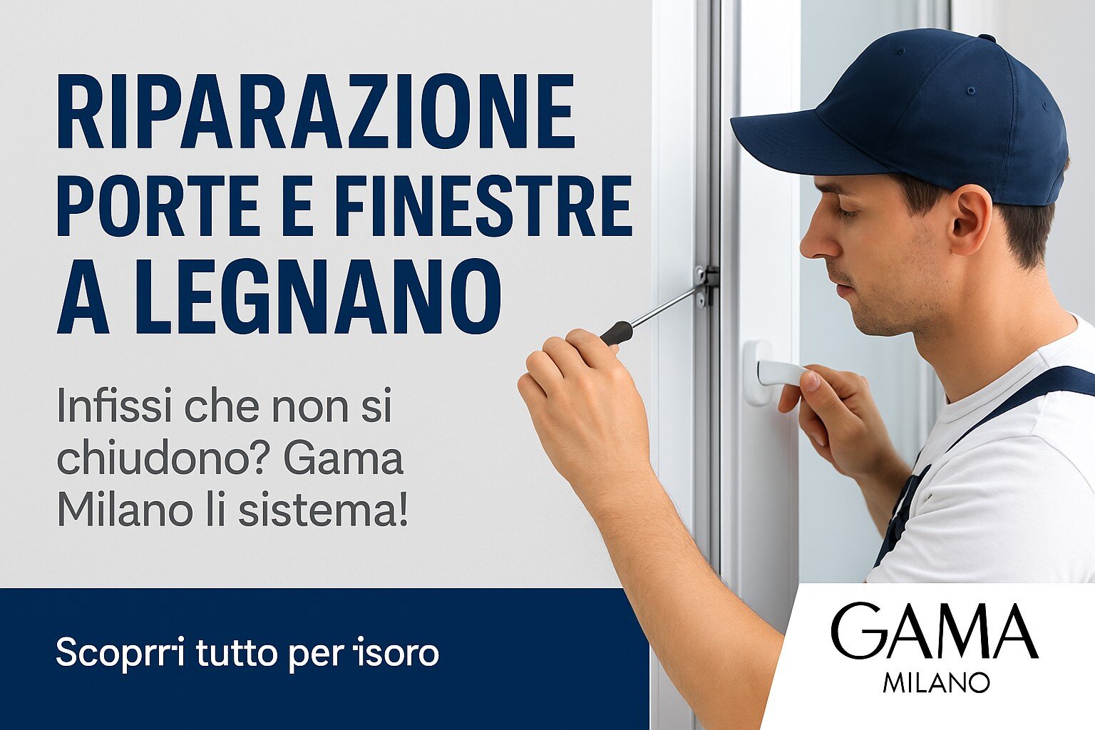 Porte e finestre difettose a Legnano? Ripararle conviene