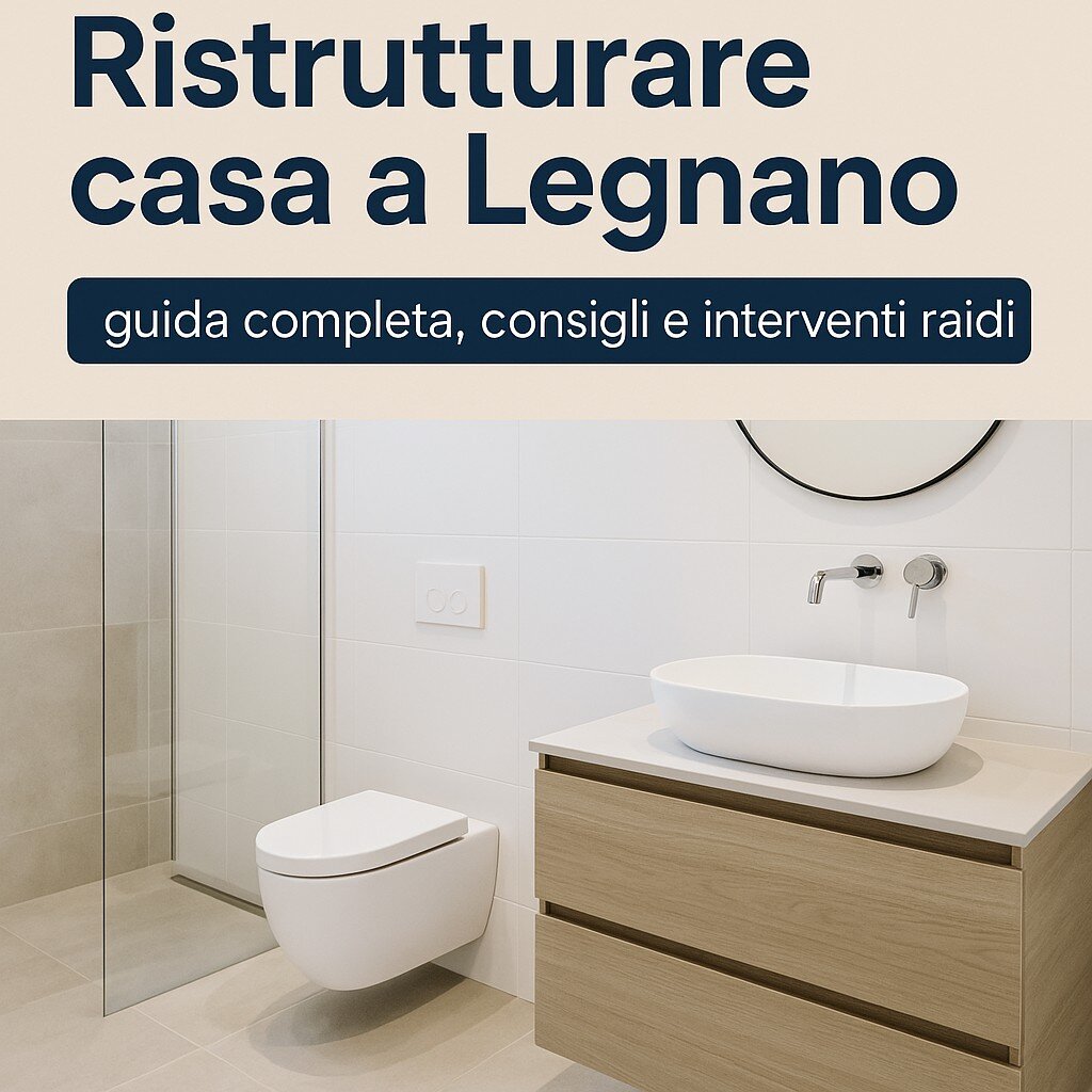 Ristrutturare casa a Legnano: guida completa, consigli e interventi rapidi