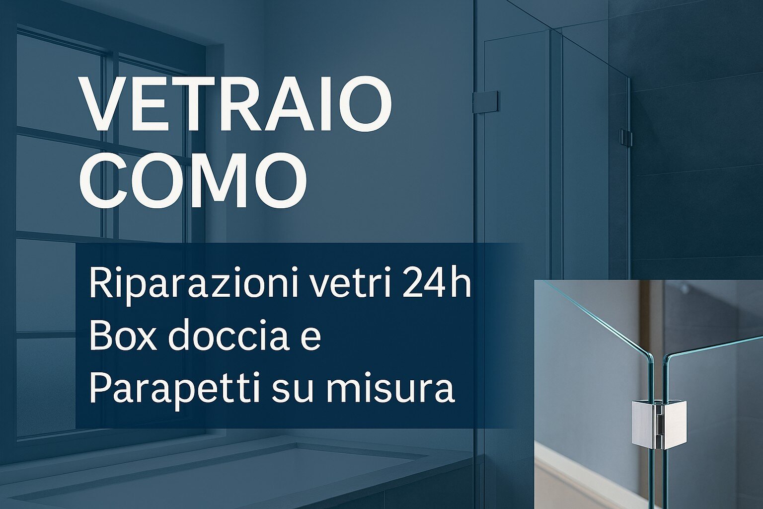 Vetraio a Como: riparazione e vetri su misura per ogni esigenza