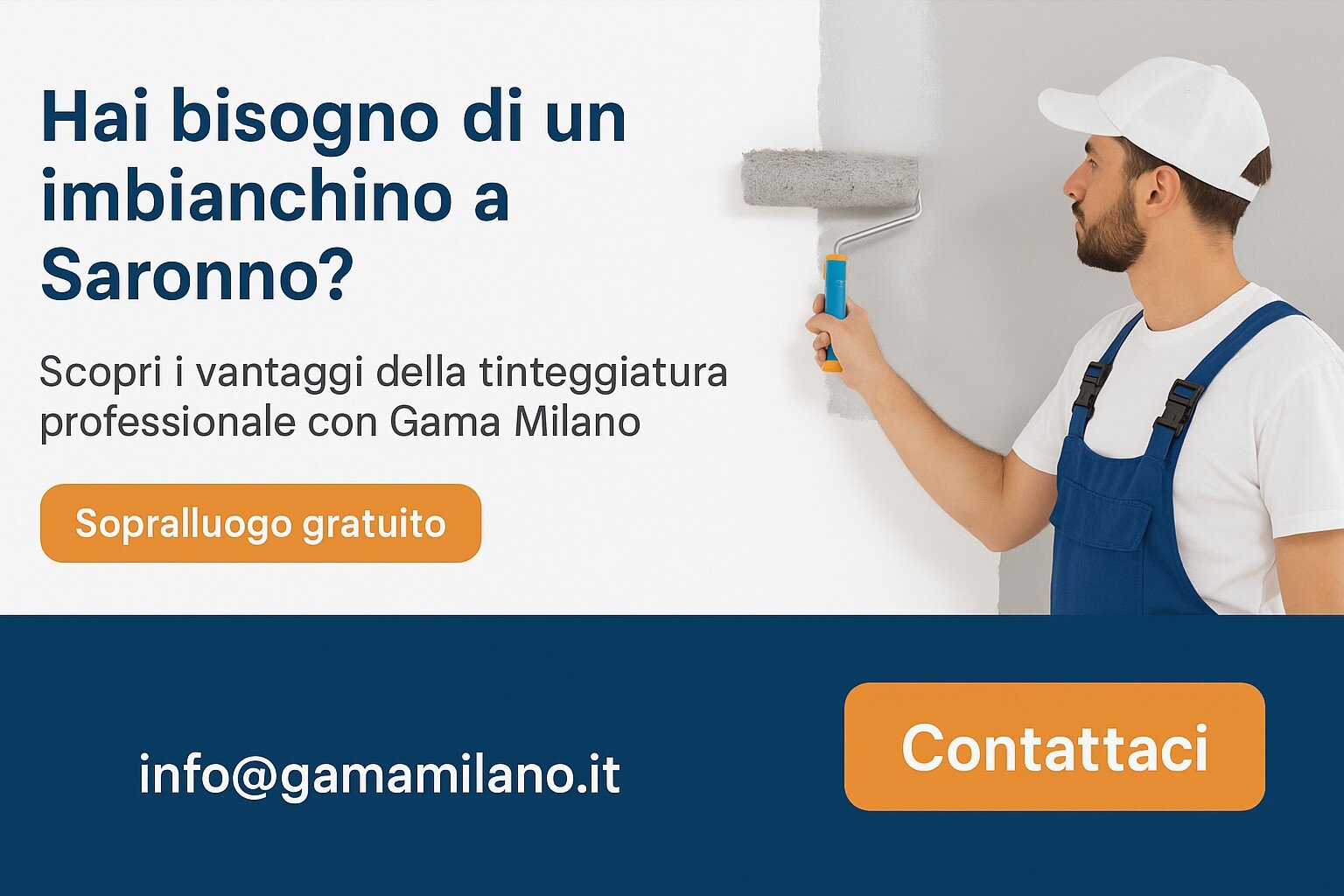 Imbianchino a Saronno: tinteggiatura professionale per ogni ambiente