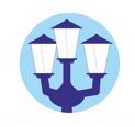 logo bari congressi fondo blu