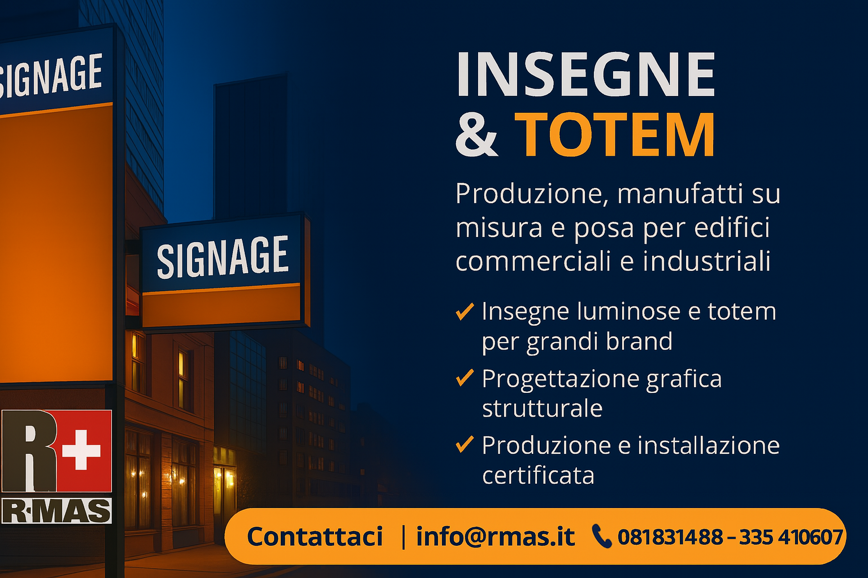 banner insegne e totem per ledilizia commerciale ed industriale