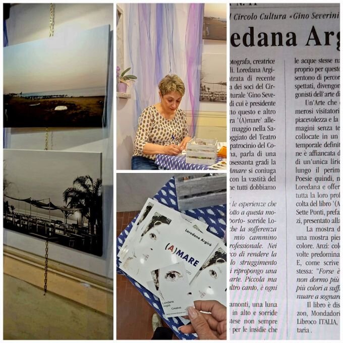 Mostra di arte e poesia di Loredana Argirò