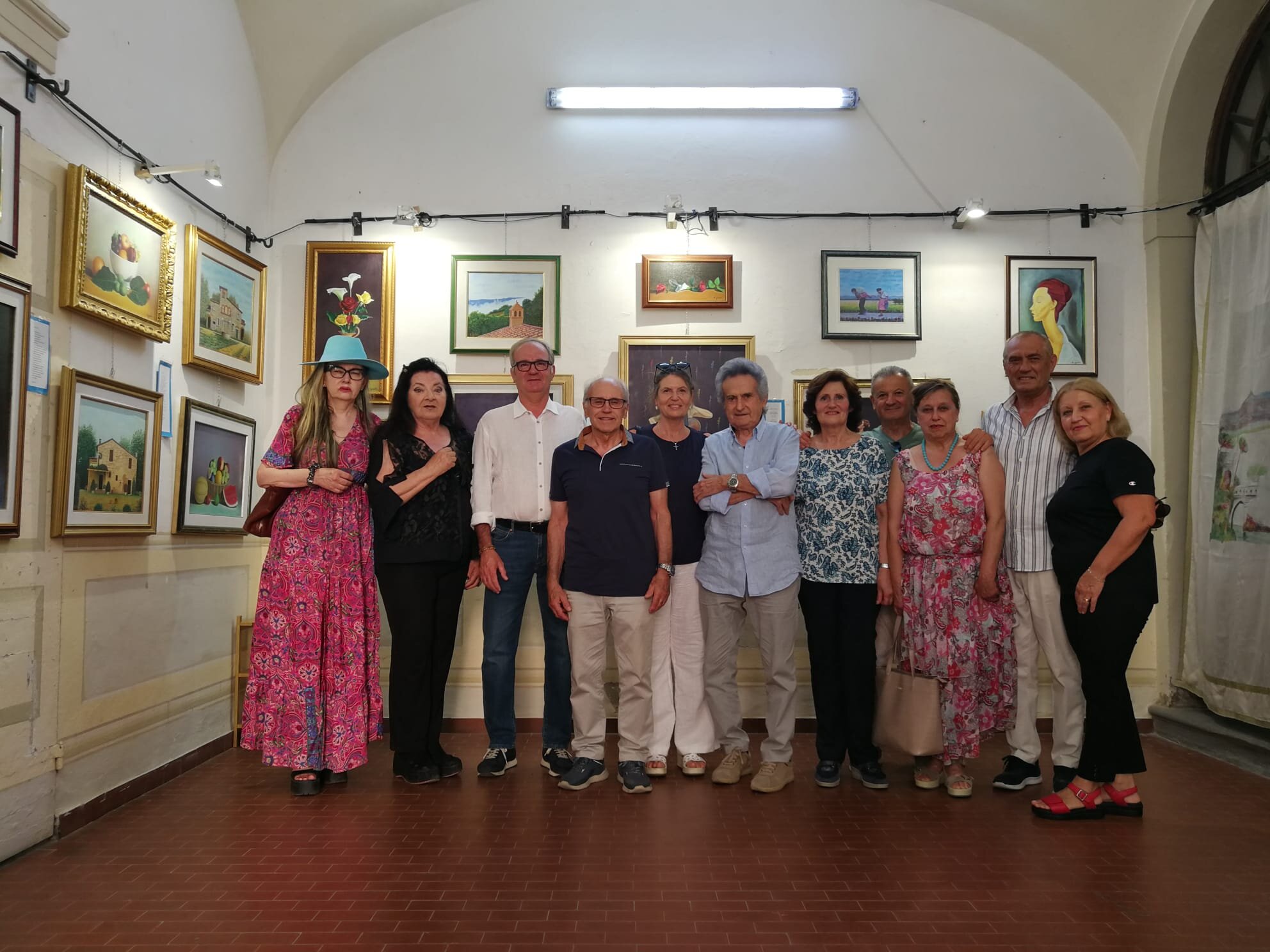 Mostra di Sergio Grilli alla Saletta del Teatro Signorelli – agosto 2025