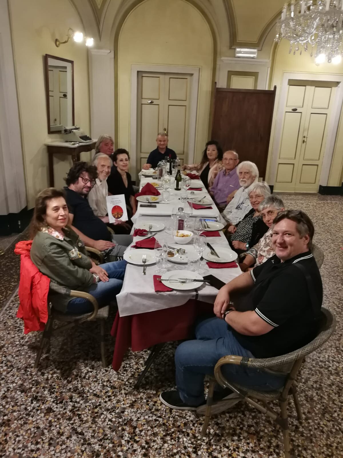 Convivio per la visita del socio Ennio Bencini di Milano