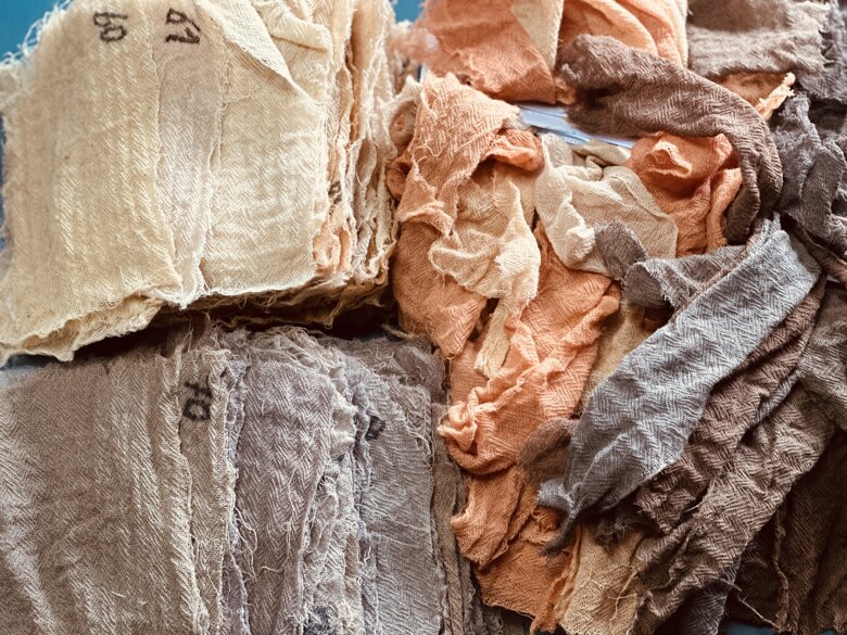 palette di colori ottenuti